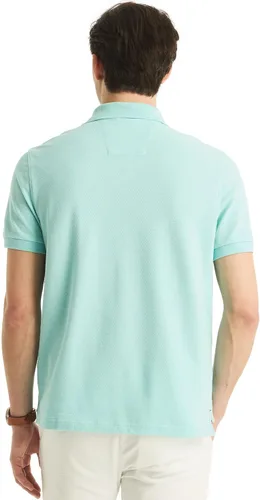 Vista 14 de Nautica playera polo clásica de mangas cortas, color sólido, para hombre