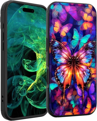 Vista 132 de Funda para iPhone Air con cubierta para cámara deslizante, resistente de doble capa, híbrida, a prueba de golpes, funda protectora resistente