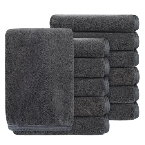 Vista 21 de SINLAND Paños faciales de microfibra de secado rápido toallita de lavado de 8 x 8 pulgadas paño de lavado facial absorbente suave paños removedores