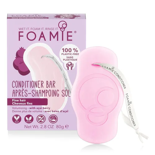 Vista 9 de Foamie Acondicionador sólido para cabello seco con aloe vera que hidrata intensamente el cabello, 100% vegano, sin plástico y sin sulfato, 2.82 oz