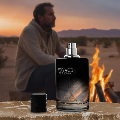 Vista 8 de Voyage for Men Eau De Parfum - Composición sofisticada de fragancia masculina de bergamota, pimienta, lavanda, anís estrellado y nuez moscada - Base
