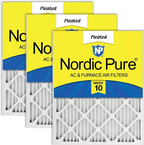 Vista 99 de Nordic Pure 14x25x1 (Tamaño real: 13 1/2 x 24 1/2 x 3/4) Filtros de aire para caldera/aire acondicionado Poly Green MERV 6 – Reduce el polvo, polen