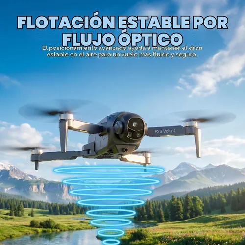 Vista 13 de Contixo F26 Volant Drone con controlador de pantalla de 4.3", FPV sin escobillas, 2 baterías Negro