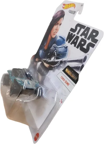 Vista 4 de Hotwheels Mandalorian Cara Dune, Star Wars