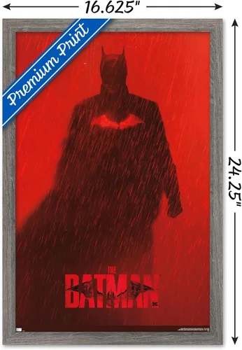Vista 3 de Trends International DC Comics Película El Batman - Póster de presentación con el grupo de Batman, para pared, de una hoja, 14.725 x 22.375 Versión