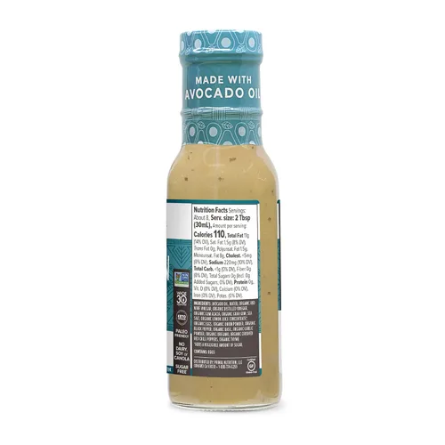 Vista 4 de Primal Kitchen - Aderezo Cesar a base de aceite de aguacate y marinado