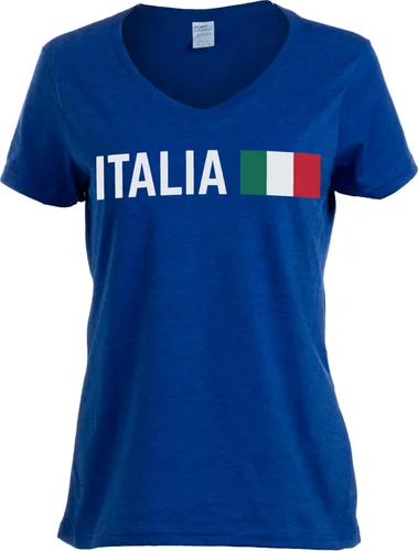 Vista 117 de Nations of the World - Camiseta con cuello en V para mujer