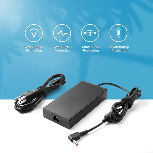 Vista 5 de HNHTKJ Cargador de portátil de 135 W para Acer Nitro 5 135 W 19 V 7.1 A cargador de 0.217 in x 0.067 in, para Acer Nitro V15 V14 V16 ANV15 ANV14