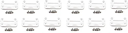 Vista 3 de JSP Manufacturing Bisagras de repuesto de plástico Igloo Cooler + tornillos inoxidables (3)