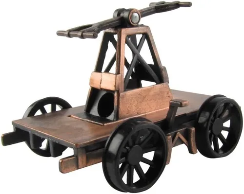 Vista 3 de Treasure Gurus 1:24 Escala G Gauge Pump Trolley Hand Car Model Train Accesorio Sacapuntas