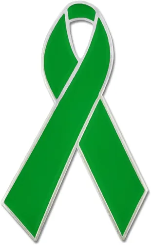 Vista 23 de PinMart Awareness - Pin de solapa esmaltado – Pin de cinta chapado en níquel y oro – Cinta de prevención y conciencia – Broche de joyería con parte