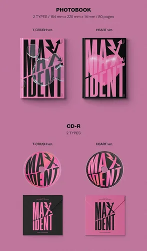 Vista 3 de Dreamus Stray Kids - MAXIDENT [Edición estándar] Álbum+Beneficio de reserva (HEART ver.) (SMK1348)