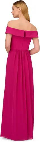 Vista 2 de Adrianna Papell Vestido de gasa crepé para mujer