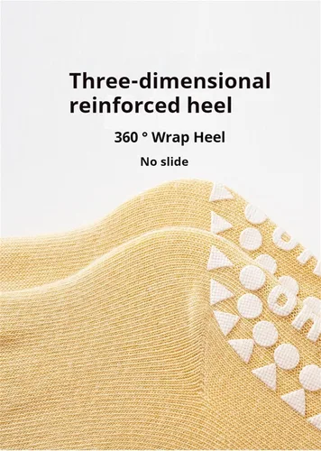 Vista 4 de Calcetines antideslizantes hasta la rodilla para bebés y niños pequeños, calcetines antideslizantes para recién nacidos, calcetines para gatear