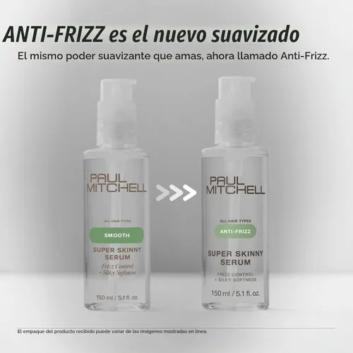 Vista 2 de Paul Mitchell El suero súper delgado acelera el tiempo de secado resistente a la humedad para el cabello encrespado