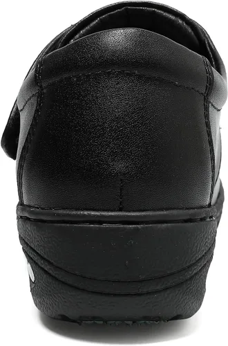Vista 6 de PEDASVON Zapatos de enfermería para el cuidado de la salud para mujer, ligeros, cómodos, zapatos de enfermera, calzado de restaurante, mocasines