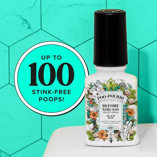 Vista 7 de Poo-Pourri Before-You-Go - Aerosol para inodoro, Beach Bum, 2 onzas