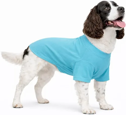 Vista 88 de Lovelonglong 2019 - Ropa para mascotas, Disfraces para Perro, Ropa Camisetas en blanco para Perros Grande Medianos Pequeños 100% Algodón 18