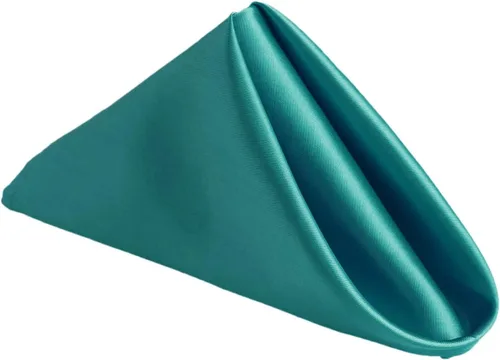 Vista 55 de Efavormart - Paquete de 5 servilletas de satén sin costuras, resistentes a las arrugas, 20 x 20 pulgadas 2-Rojo