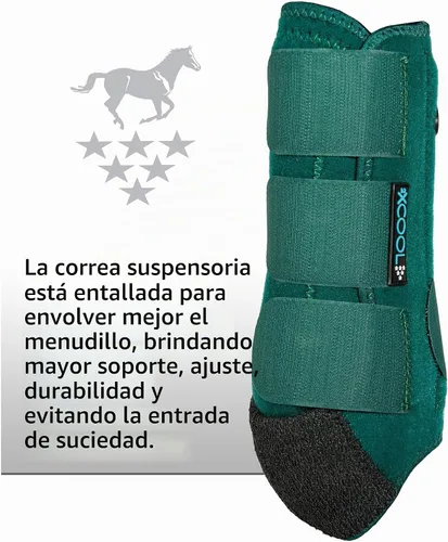 Vista 8 de Professional's Choice 2XCOOL - Botas deportivas para caballos medicinales, diseño protector y transpirable para máxima comodidad, durabilidad
