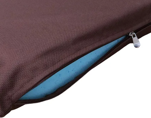 Vista 5 de Cama para perros de espuma viscoelástica con infusión de gel de alta densidad con funda externa duradera impermeable para todo tipo de clima