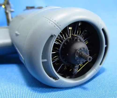 Vista 9 de Metallic Details MDR3204-1/32 Pratt & Whitney R-1830 (HobbyBoss) Modelo a Escala