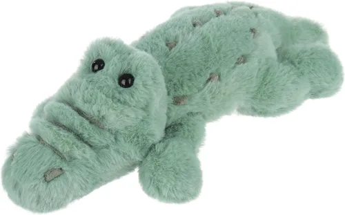 Vista 3 de Apricot Lamb Juguetes de peluche Mosstone Happy Crocodile de peluche, suave, perfecto para niños, 11.8 pulgadas