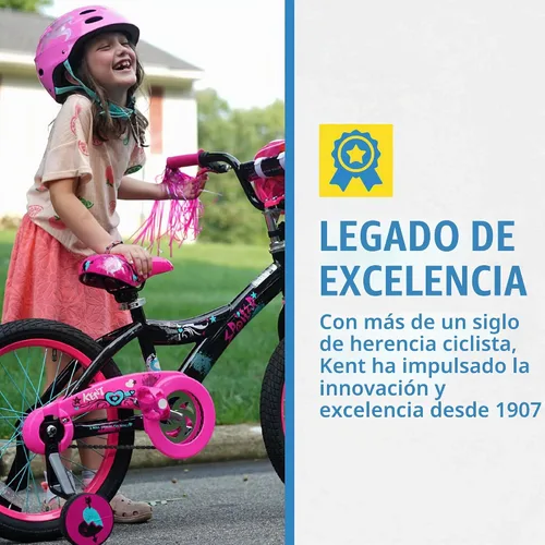Vista 8 de Kent International Alerón Kent de 18", negro/rosa
