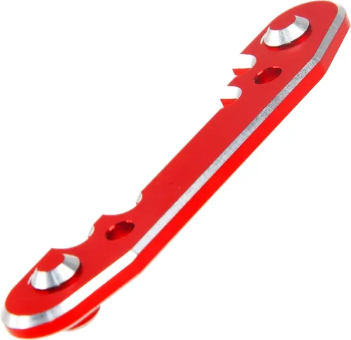 Vista 4 de Placa de montaje de refuerzo para brazo oscilante delantero trasero compatible con WLtoys 144001 144002 144010 124016 124017 124018 124019 RC Car