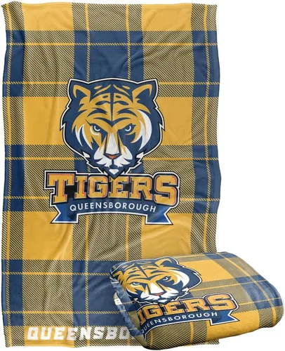 Vista 162 de LOGOVISION St John's University Campus Plaid Spirit Silky Touch Manta súper suave 36 x 58 pulgadas