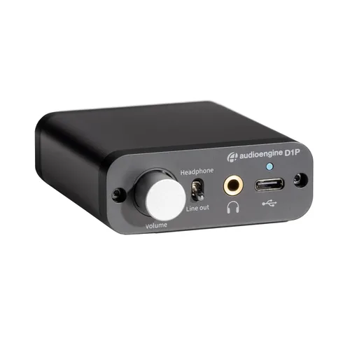 Vista 10 de Audioengine HXL Amplificador de Auriculares Portátil Equilibrado y DAC de Salida 4.4mm/3.5mm, Potencia Equilibrada de 520mW @ 32Ω, Soporte de PCM