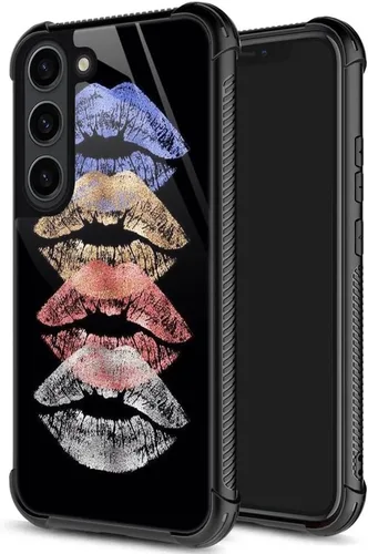 Vista 11 de ZHEGAILIAN Funda para Samsung Galaxy S23 Ultra, protección de grado militar, esquinas a prueba de golpes, funda antiarañazos para Samsung Galaxy S23