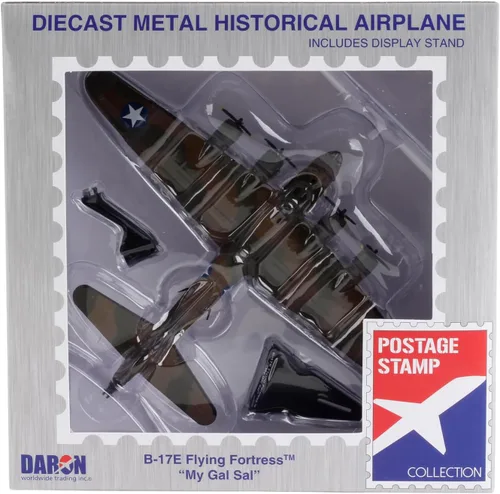 Vista 10 de Daron Postage Stamp B17E Flying Fortress 1/155 My Gal Sal
