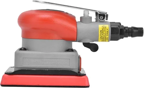 Vista 7 de Lijadora orbital aleatoria neumática 0.098 in Orbit Palm Air Sander para auto detallar coche pulido carpintería