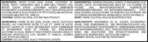 Vista 5 de BRITANNIA Milk Bikis Biscuits 3.17oz (90g) – Bocadillos favoritos para el desayuno y la hora del té de los niños (paquete de 6)
