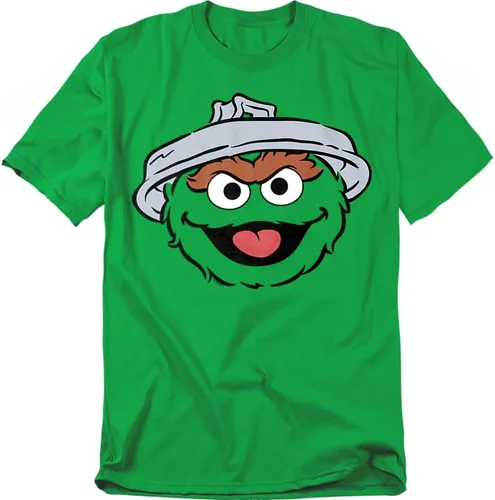 Vista 8 de Disfraz de Plaza Sésamo de cara completa, unisex, colección de camisetas para adultos Monstruo galleta