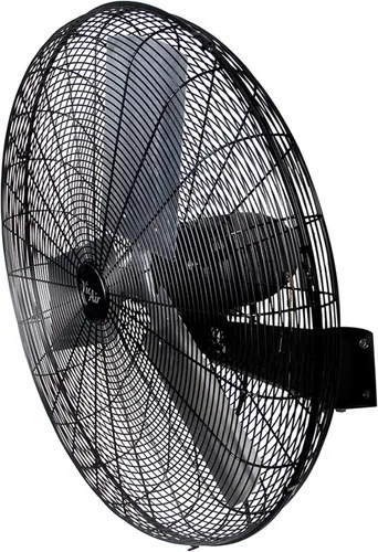 Vista 2 de Vie Air El ventilador oscilante extragrande de 30 pulgadas para montar en pared en elegante esmoquin negro