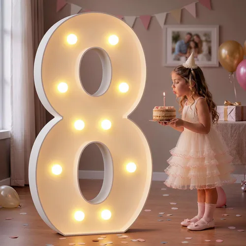 Vista 84 de imprsv Letras grandes de marquesina, letras iluminadas de 3 pies y letrero