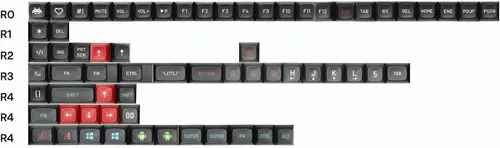Vista 7 de DROP + Matt3o MT3 Susuwatari Juego de teclas personalizadas, teclas ABS de alto perfil, Doubleshot Legends, Cherry MX compatibles Extras