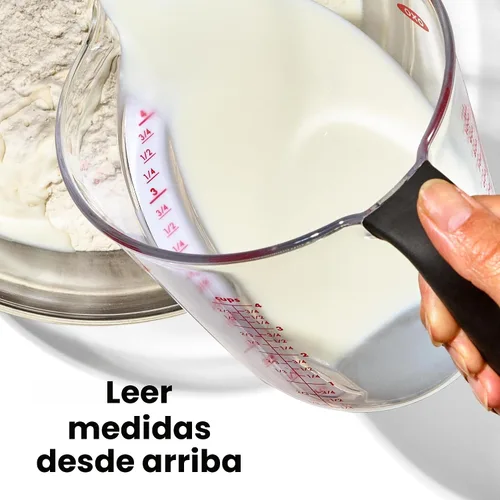 Vista 2 de OXO Good Grips - Juego de tazas medidoras angulares (3 piezas) – Tritan Renew (Paquete de 12)