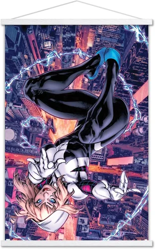 Vista 17 de Trends International Póster de pared de Marvel Comics Ghost Spider #1, 14.725 x 22.375 pulgadas, versión premium sin marco
