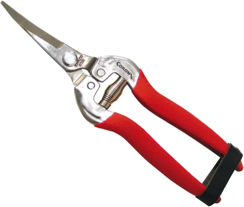 Vista 9 de Corona Corte largo curvo rojo (Tempered Steel)
