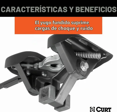 Vista 6 de CURT Enganche de 5ª rueda 16043 A16 compatible con sistema de disco seleccionado, 16,000 libras