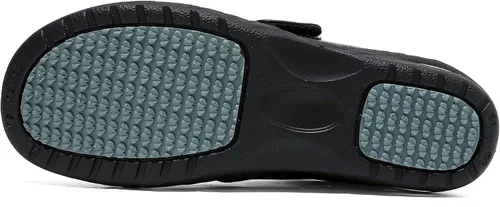 Vista 4 de PEDASVON Zapatos de enfermería para el cuidado de la salud para mujer, ligeros, cómodos, zapatos de enfermera, calzado de restaurante, mocasines