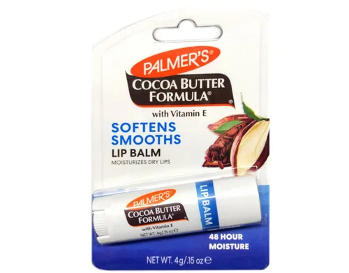 Vista 2 de Bálsamo labial de Palmers con fórmula de manteca de cacao con factor de protección solar 15. 0.15 oz, 6