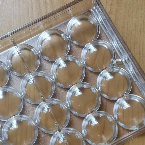 Vista 7 de Molde de policarbonato para esferas de chocolate de 2.7 cm, molde pequeño para caramelos redondos (xs 1.06 pulgadas)