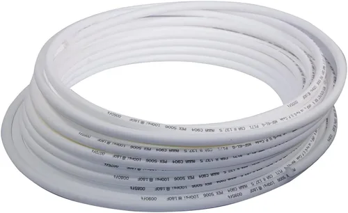 Vista 13 de Bobina de tubo Pex de 1 pulgada x 100 pies, azul, sin barrera, para agua potable, tubo de agua flexible para fontanería
