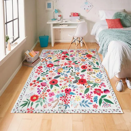 Vista 25 de Alfombra a cuadros de 2 x 3 pies, alfombra negra y blanca moderna para entrada interior, alfombra pequeña lavable a cuadros para baño, alfombra