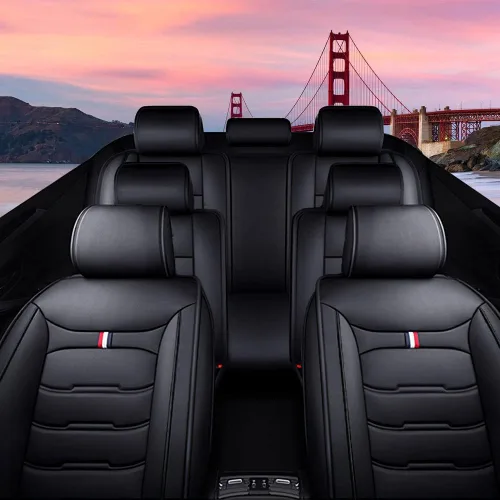 Vista 2 de Funda de asiento de auto para Cadillac Escalade ESV 2003-2026, duradera, resistente al desgaste, impermeable, funda de cojín para vehículo