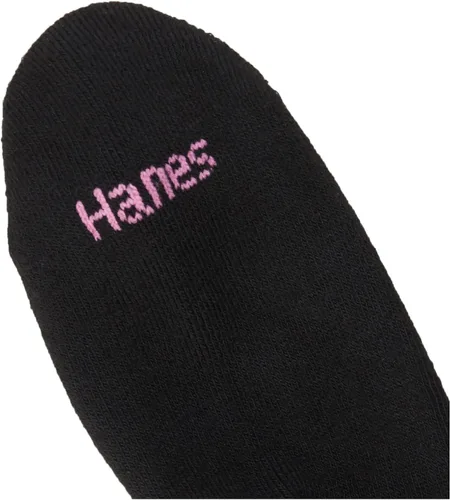 Vista 2 de Hanes Ultimate - Paquete de 6 calcetines de tobillo con costuras para mujer